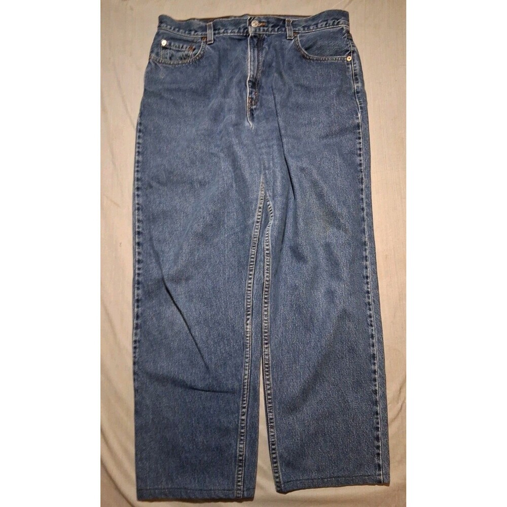 Vintage Levi's 560 Jeans Women's 14 M MIS 32x30 Blue Loose Fit Straight Leg Y2K